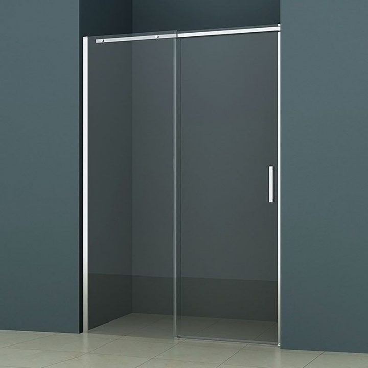 Porte De Douche Coulissante Minima, 120 À 140 Cm dedans Porte Douche Coulissante 100 Porte De Douche Coulissante Minima, 120 À 140 Cm dedans Porte Douche Coulissante 100