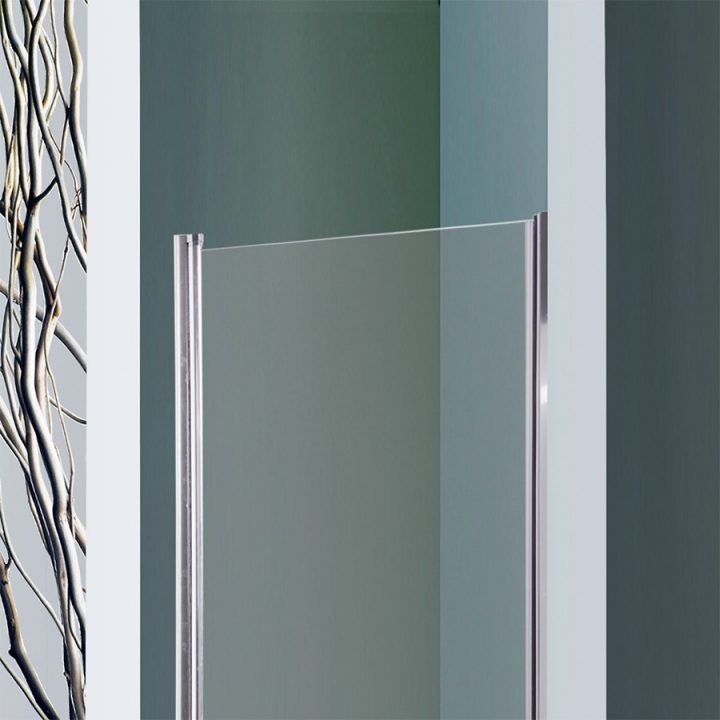 Porte De Douche Pivotante Dylane Sans Cadre 80 Cm – 6Mm concernant Modele De Douche Sans Porte