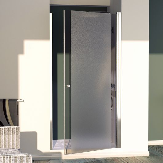 Porte De Douche Sablée Pivotante Sandy Sans Cadre 90 Cm tout Modele De Douche Sans Porte