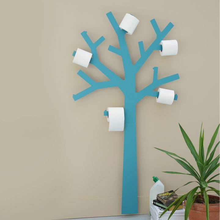 Porte-Papier Toilette De Presse Citron – Zendart Design pour Porte Papier Toilette Design