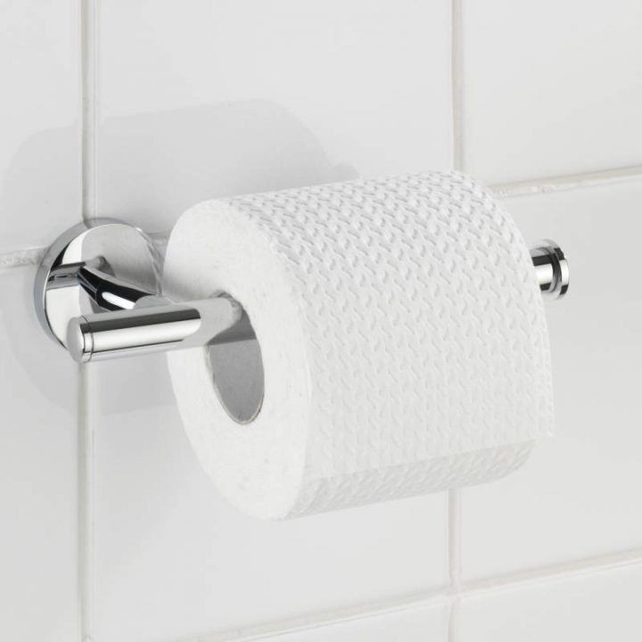Porte Papier Toilette En Inox Cuba – Support Papier Wc avec Porte Papier Toilette Rouge
