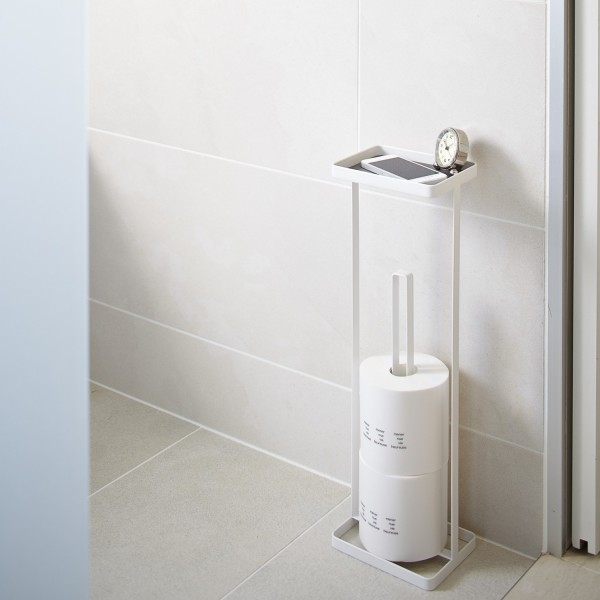 Porte Papier Toilette Originale – Acessoires Wc Yamazaki encequiconcerne Porte Papier Toilette Original