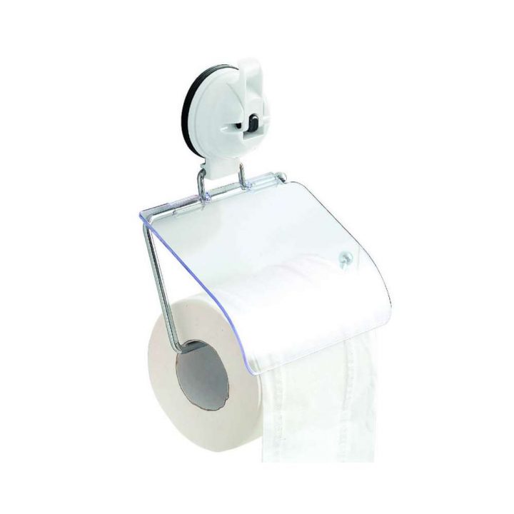 Porte Papier Toilette Ventouse | Accessoire De Camping Car pour Porte Papier Toilette Rouge