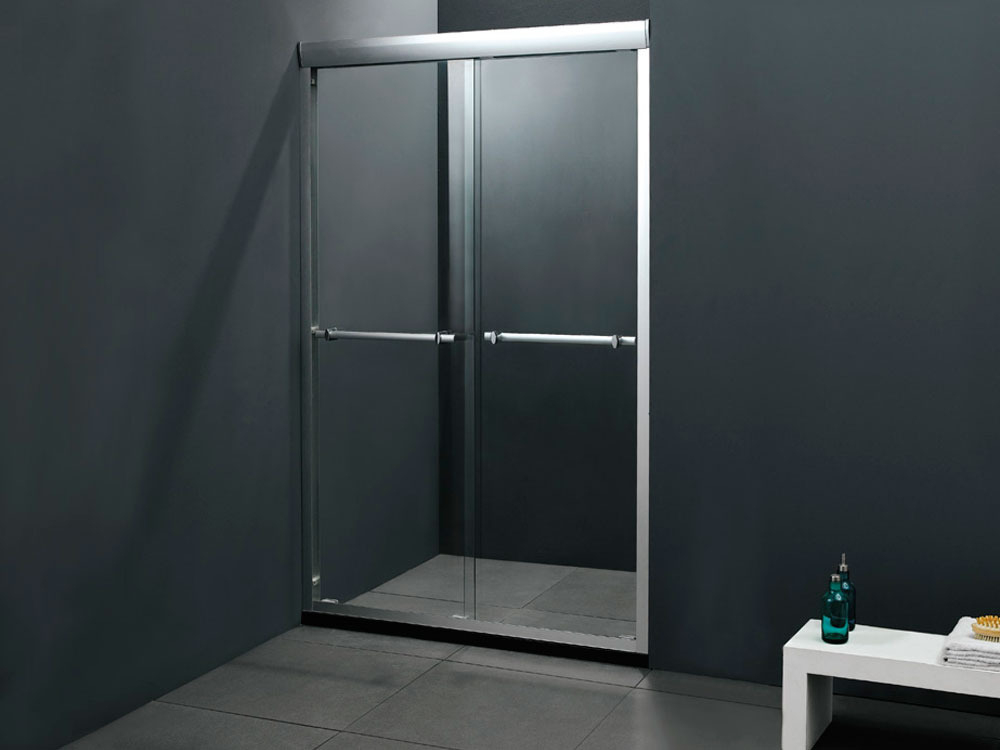 Portes De Douche Coulissantes "Oslo" 120 X 180Cm 51326 pour Porte De Douche Italienne Coulissante