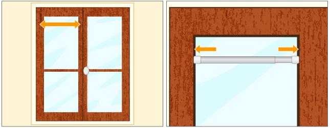Poser Une Barre De Vitrage – Rideaux destiné Tringle Aimantée Pour Rideaux