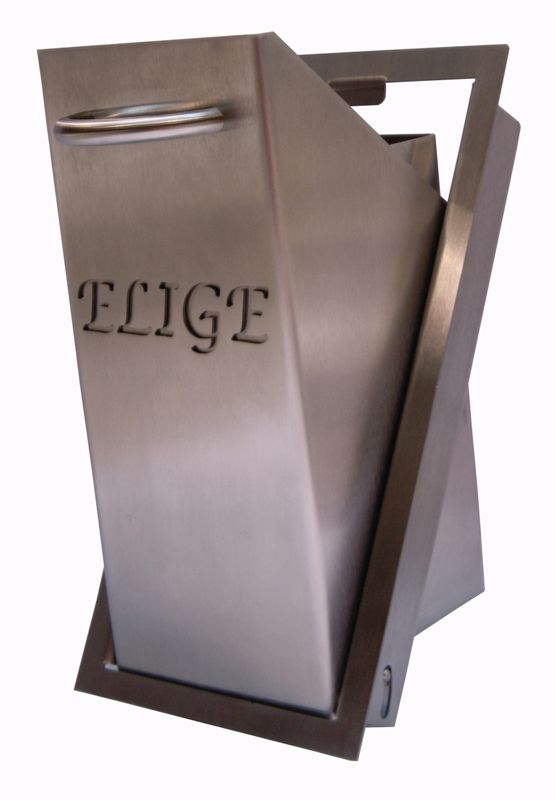 Poubelle Encastrée Pour Wc Suspendu, Contenance 3 Litres intérieur Brosse Toilette Suspendu