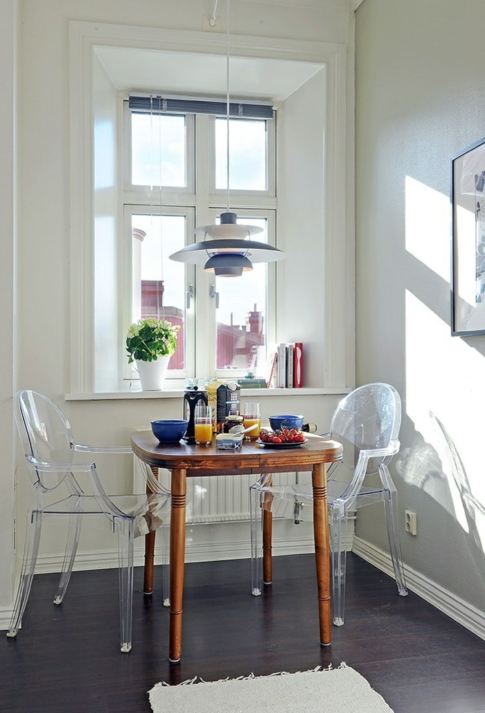 Pourquoi Choisir La Chaise Design Transparente? tout Chaise De Salle A Manger Ikea