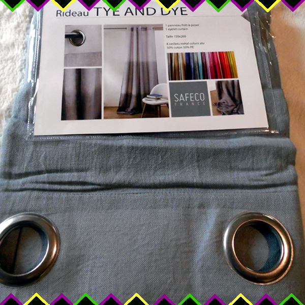 Prêt-À-Poser Voilage Gris Anthracite *Tye&Dye ⋆ Ma avec Rideau Tie And Dye Prêt-À-Poser Voilage Gris Anthracite *Tye&Dye ⋆ Ma avec Rideau Tie And Dye