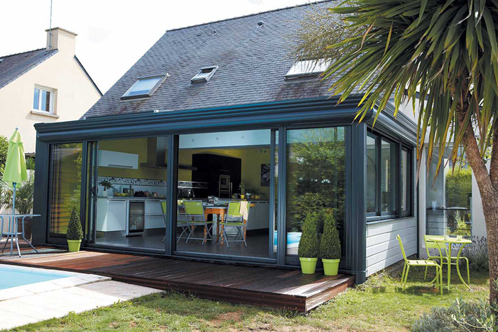 Prix Véranda Avec Volets Roulants Gris Anthracite dedans Rideau Métallique Prix