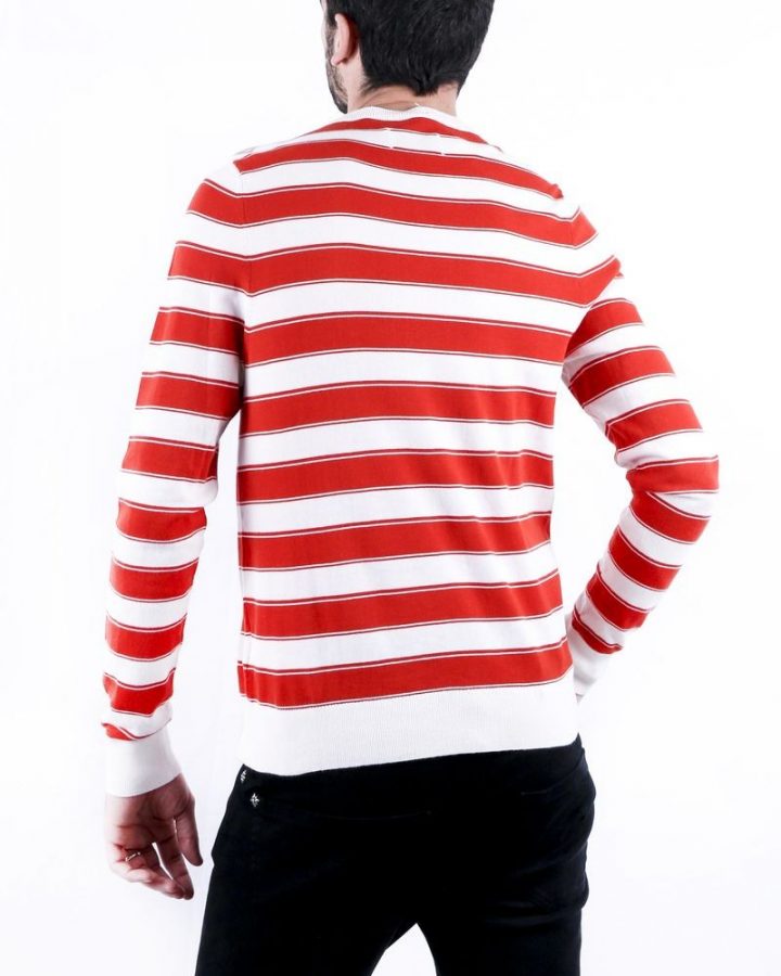 Pull Bicolore En Coton Blanc À Rayures Rouge Zadig à Rideaux Rayures Rouge Et Blanc Pull Bicolore En Coton Blanc À Rayures Rouge Zadig à Rideaux Rayures Rouge Et Blanc