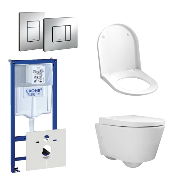 Qeramiq Sanidusa Compact Pack Wc Avec Réservoir à Toilette Encastrable Qeramiq Sanidusa Compact Pack Wc Avec Réservoir à Toilette Encastrable