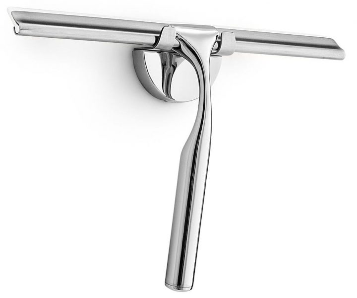 Raclette De Nettoyage Avec Son Support Pour Fixation pour Support Rideau De Douche