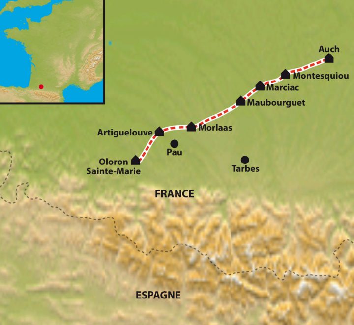 Randonnée Saint Jacques De Compostelle – Le Chemin D'Arles avec Chemin De Compostelle Arles