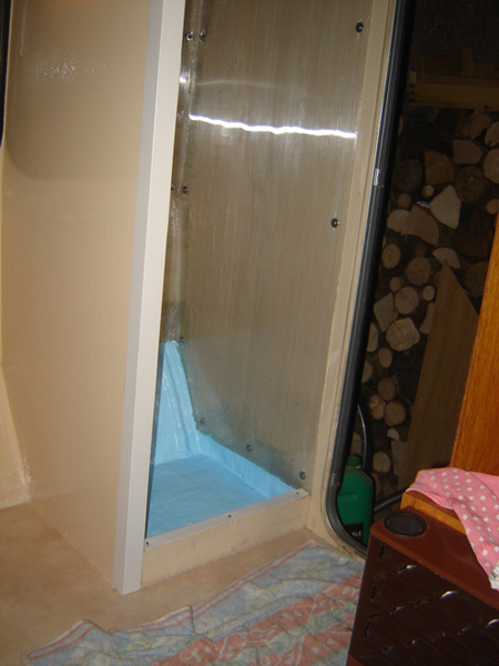 Réalisation D'Une Douche Dans Ma Digue De 3M10. tout Cabine De Douche Camping Car Réalisation D'Une Douche Dans Ma Digue De 3M10. tout Cabine De Douche Camping Car