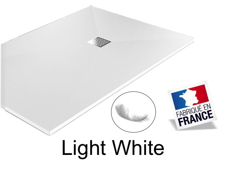 Receveur De Douche 100 Cm En Résine, Bac À Douche À L serapportantà Douche 70X100 Receveur De Douche 100 Cm En Résine, Bac À Douche À L serapportantà Douche 70X100