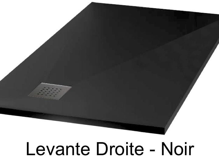 Receveur De Douche 110 Cm En Résine Minéral, Évacuation En à Receveur Douche 70X110 Receveur De Douche 110 Cm En Résine Minéral, Évacuation En à Receveur Douche 70X110