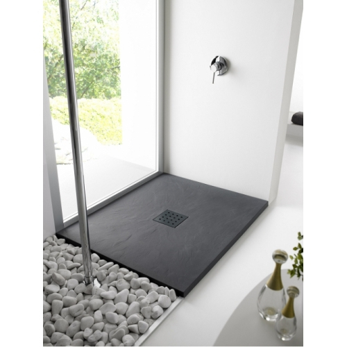 Receveur De Douche 70X90 Cm Pizarra Blanc encequiconcerne Paroi De Douche 70X90