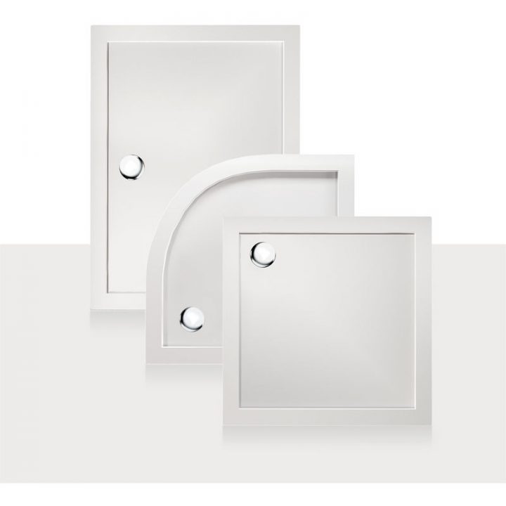 Receveur De Douche 70X90X4 Cm Rectangle Acrylique Mod encequiconcerne Receveur De Douche 160X90 En Gres