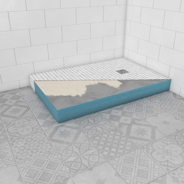 Receveur De Douche A Carreler 80X120Cm Recoupable Sur dedans Receveur Douche Recoupable Receveur De Douche A Carreler 80X120Cm Recoupable Sur dedans Receveur Douche Recoupable