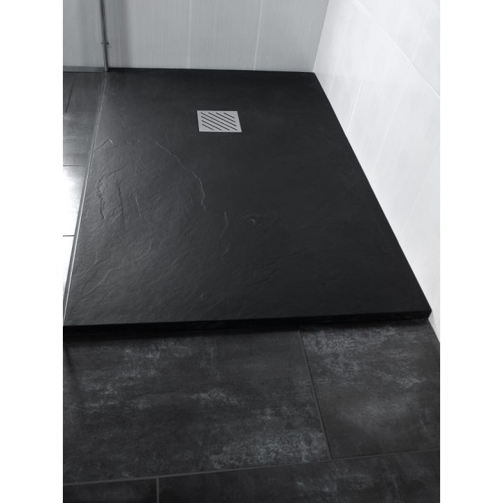 Receveur De Douche Extra-Plat Baben 80X120Cm Blanc encequiconcerne Receveur De Douche Extra Plat Ceramique