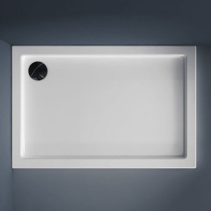 Receveur De Douche Rectangulaire 80X120 Cm, Acrylique, Water destiné Receveur De Douche Castorama 80X120