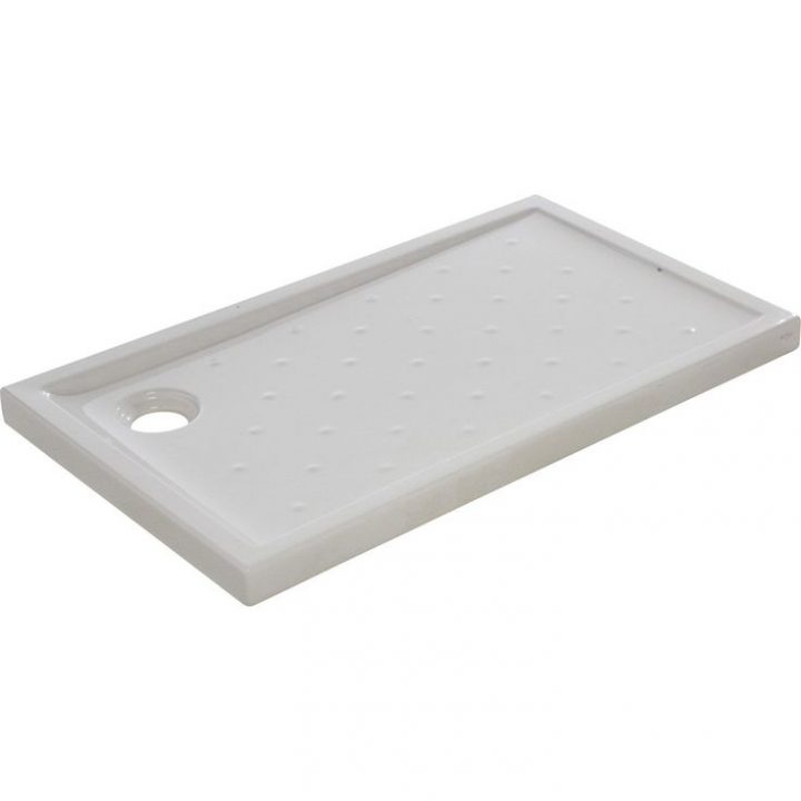Receveur De Douche Rectangulaire L.120 X L.70 Cm, Grès destiné Receveur De Douche En Gres Receveur De Douche Rectangulaire L.120 X L.70 Cm, Grès destiné Receveur De Douche En Gres