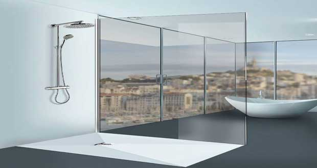 Receveurs Douche Italienne Bien-Être Chez Laser | Deco-Cool encequiconcerne Dimensions Douche À L Italienne