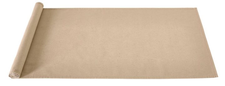 Recycle Chemin De Table Taupe Larg. 45 X Long. 138 Cm destiné Chemin De Table Taupe