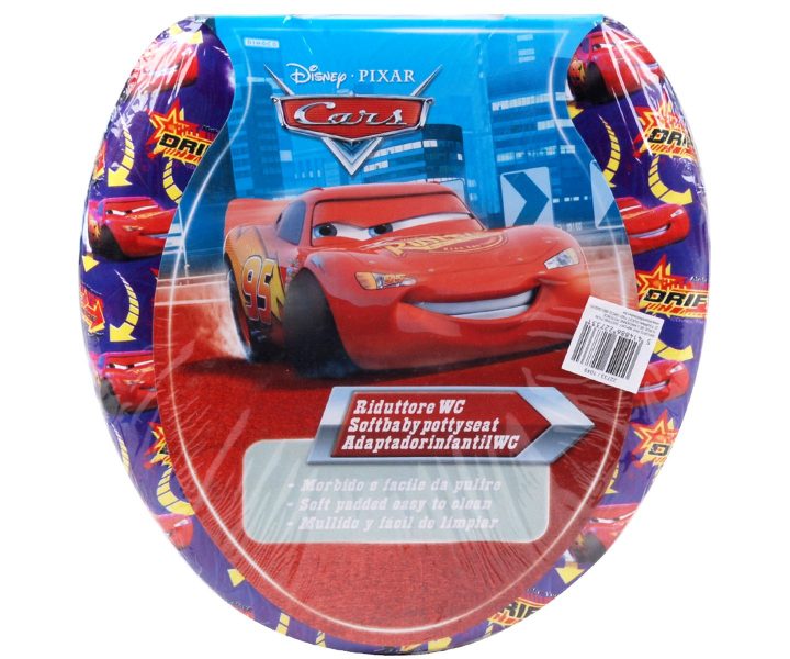 Réducteur Abattant Toilette Wc Enfant Disney Cars – 9328 pour Reducteur Toilettes