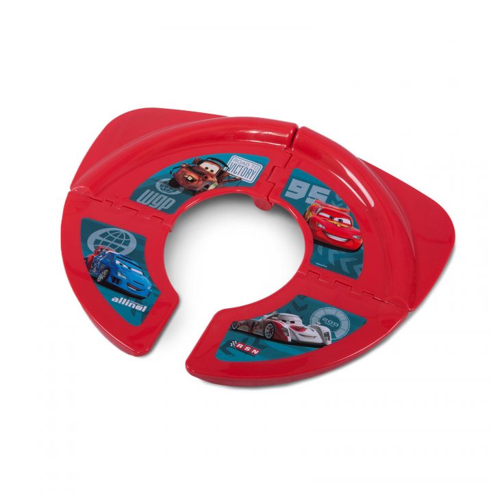 Réducteur De Toilette Pliable Cars – Les Bébés Du Bonheur intérieur Reducteur Toilettes