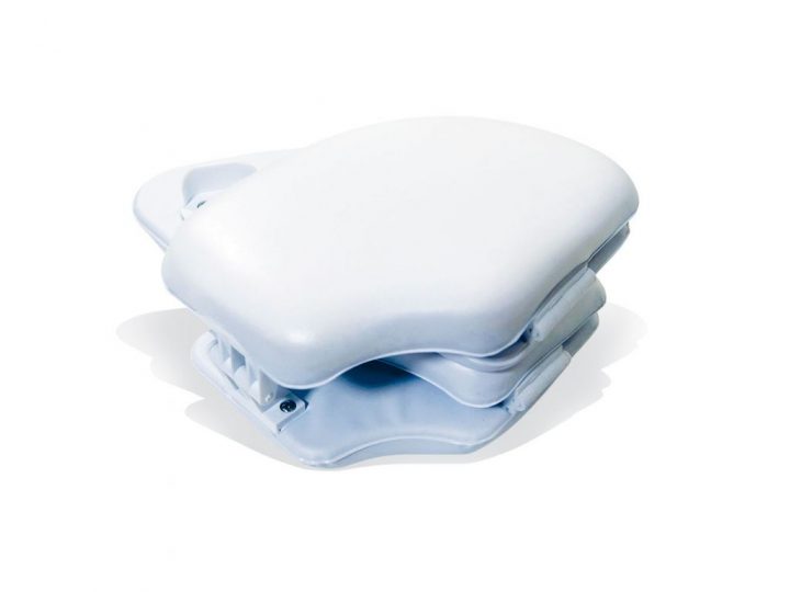 Réducteur De Toilette Pliant, Blancplié : Longueur 18.5 Cm concernant Reducteur Toilettes