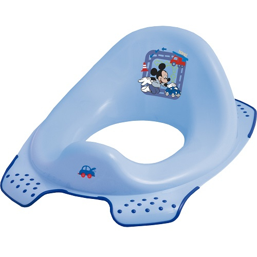 Réducteur De Toilettes Bleu Mickey – Toilette Bébé encequiconcerne Réducteur Toilette Bébé