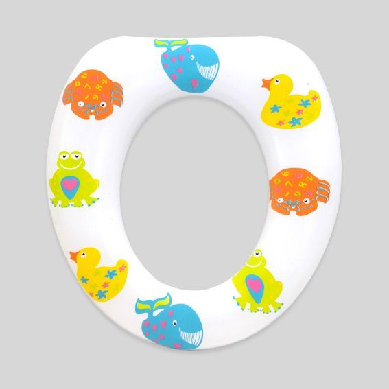 Réducteur De Toilettes Enfant Motif Mer Multicouleur tout Reducteur Toilettes