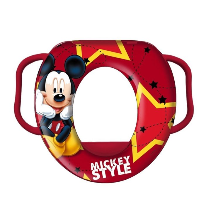 Reducteur Toilette Mickey Siege Enfant Wc – Salle De Bain concernant Reducteur Toilettes