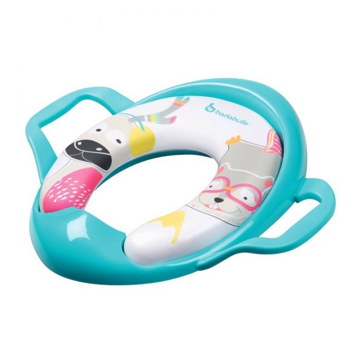 Reducteur Toilette Montagne Bleu Badabulle Bbcode Bébé 9 serapportantà Réducteur Toilette Bébé