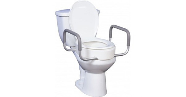 Rehausseur De Siege De Toilette Avec Appuis Bras, Accoudoirs destiné Réhausseur De Toilette Pour Adulte