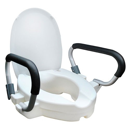 Rehausseur De Toilettes Avec Accoudoirs • Careserve dedans Rehausseur De Toilette Rehausseur De Toilettes Avec Accoudoirs • Careserve dedans Rehausseur De Toilette