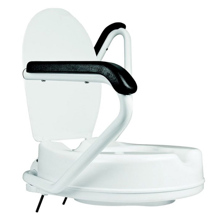 Rehausseur De Toilettes Avec Accoudoirs Relevables à Toilette Rehausse