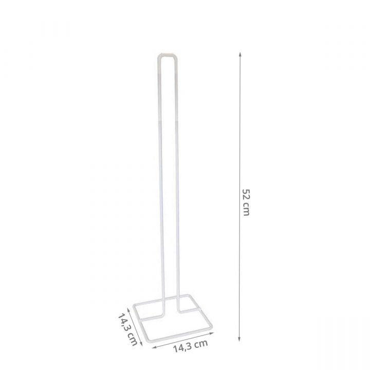 Réserve De Papier Toilette – Métal Blanc serapportantà Reserve Papier Toilette Réserve De Papier Toilette – Métal Blanc serapportantà Reserve Papier Toilette