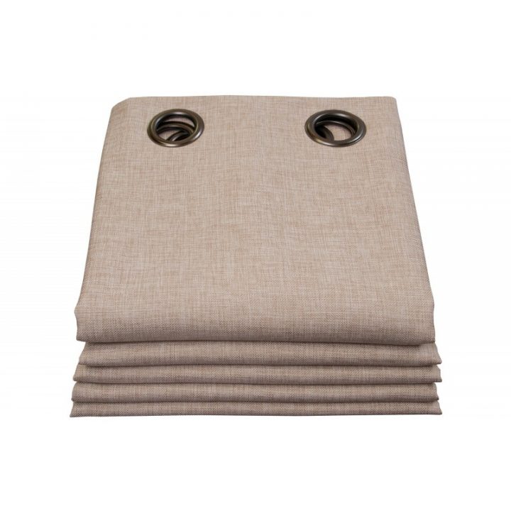Rideau 100% Occultant Colorado Beige Ficelle – Rideaux tout Rideau Occultant Beige Rideau 100% Occultant Colorado Beige Ficelle – Rideaux tout Rideau Occultant Beige