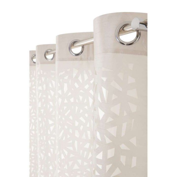 Rideau 140 X 240 Cm Motif Lasercut Abstrait – Rideau But intérieur Rideau Decoupe Laser