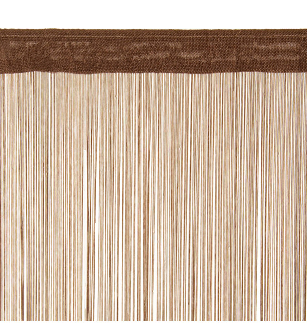 Rideau À Fils String Madura En Marron | Galeries Lafayette tout Rideaux De Fils Rideau À Fils String Madura En Marron | Galeries Lafayette tout Rideaux De Fils