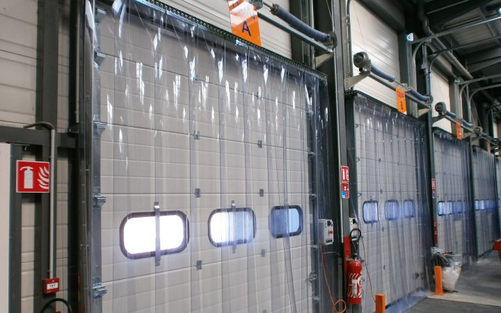 Rideau À Lamelle Pvc Industriel – Rideau Plastique Lamelle intérieur Rideau En Plastique Exterieur