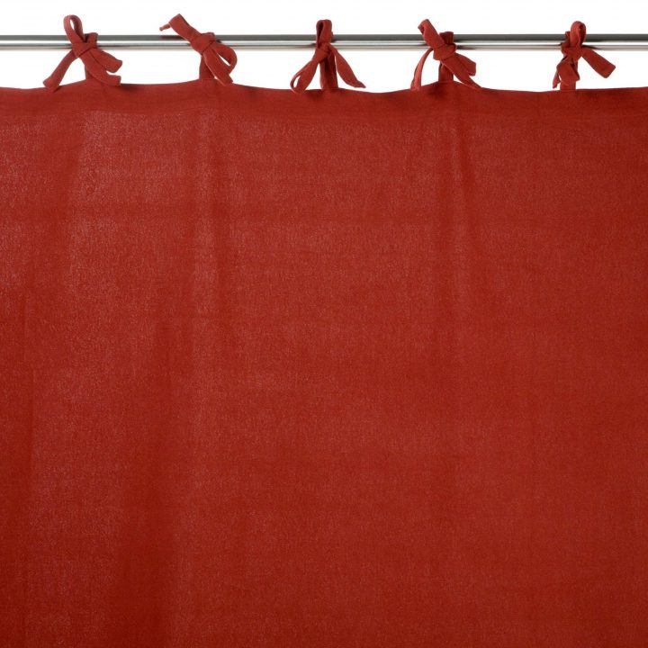 Rideau À Nouettes Amish Orange Madura avec Rideaux À Nouettes Rideau À Nouettes Amish Orange Madura avec Rideaux À Nouettes