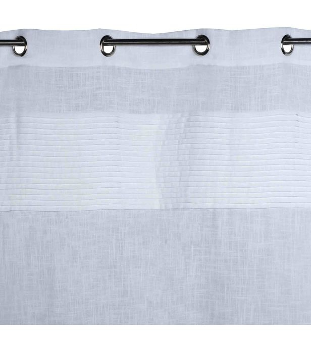 Rideau À Oeillets Carlton Madura En Blanc | Galeries Lafayette dedans Rideaux Galeries Lafayette Maison Rideau À Oeillets Carlton Madura En Blanc | Galeries Lafayette dedans Rideaux Galeries Lafayette Maison