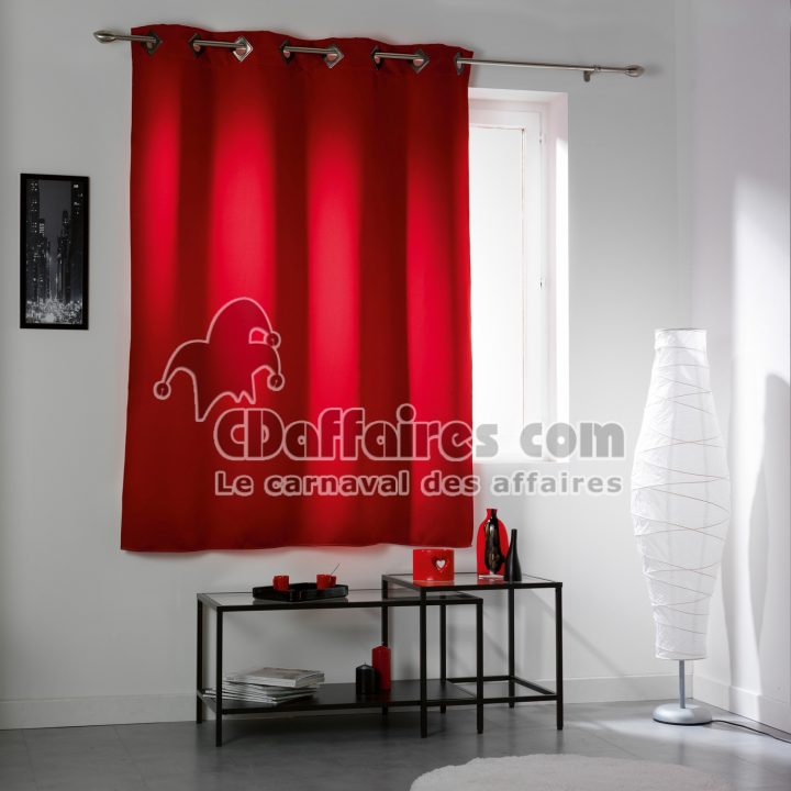 Rideau A Oeillets Carres 140 X 180 Cm Occultant Uni Cocoon dedans Rideaux Petite Taille Rideau A Oeillets Carres 140 X 180 Cm Occultant Uni Cocoon dedans Rideaux Petite Taille