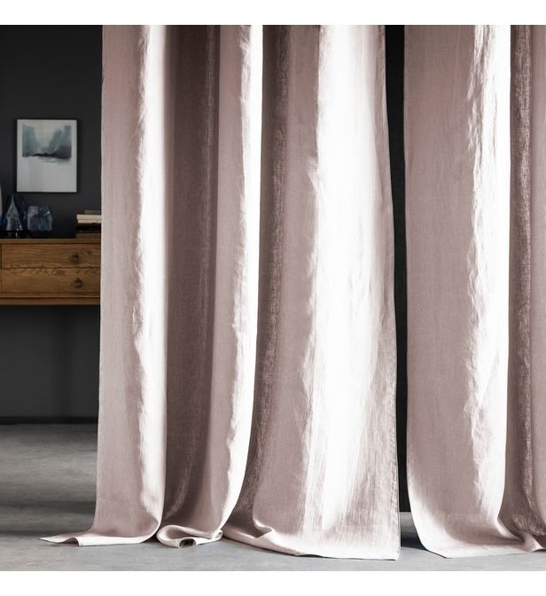 Rideau À Œillets, En Pur Lin Lavé | Rideaux Oeillets à Rideaux Galeries Lafayette Maison Rideau À Œillets, En Pur Lin Lavé | Rideaux Oeillets à Rideaux Galeries Lafayette Maison