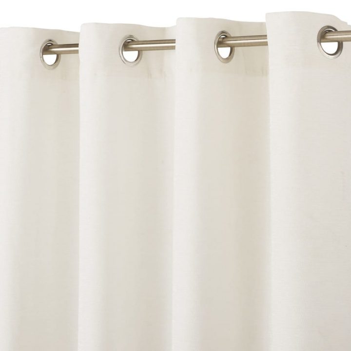 Rideau À Œillets En Velours Écru 140X300 Vintage Velvet intérieur Rideau Velours Beige Rideau À Œillets En Velours Écru 140X300 Vintage Velvet intérieur Rideau Velours Beige