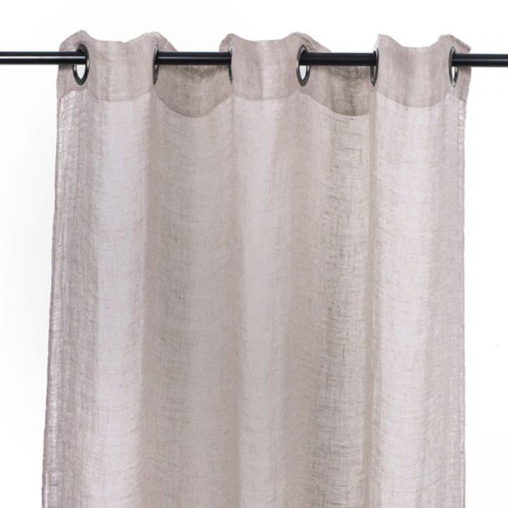 Rideau À Oeillets En Voile De Lin Lavé Porto Vecchio destiné Rideau Voile De Lin Rideau À Oeillets En Voile De Lin Lavé Porto Vecchio destiné Rideau Voile De Lin