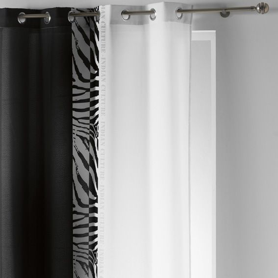 Rideau À Oeillets Ethnique Chic – Rideau / Voilage / Store encequiconcerne Rideau Ethnique